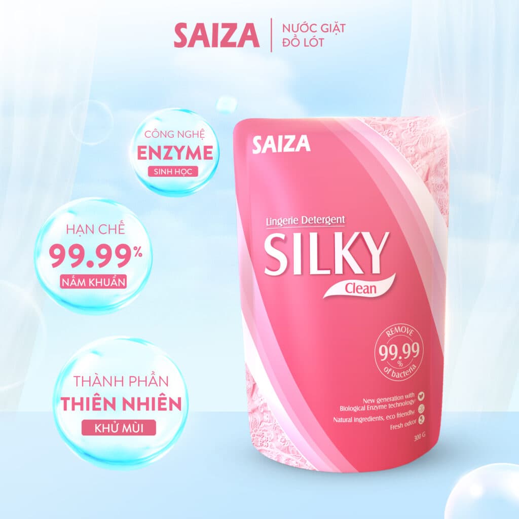 Nước giặt đồ lót SAIZA Silky Clean