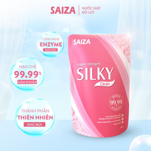 Nước giặt đồ lót SAIZA Silky Clean